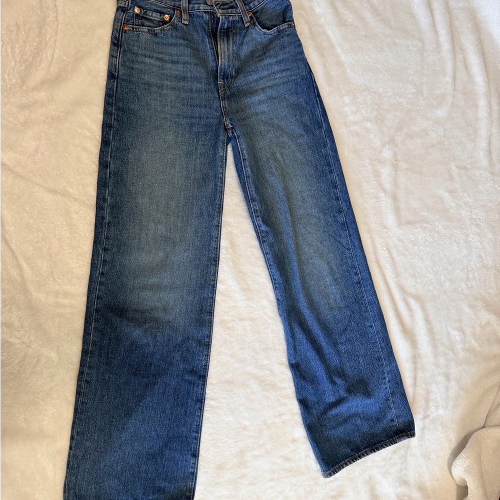 Levi's Ribcage Wide Leg 25 - Picture 3 of 6